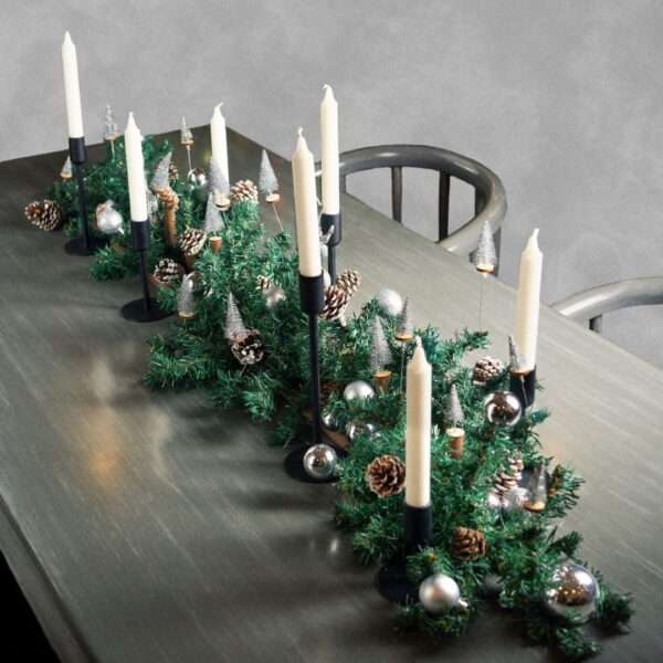 Green Reindeer centerpiece